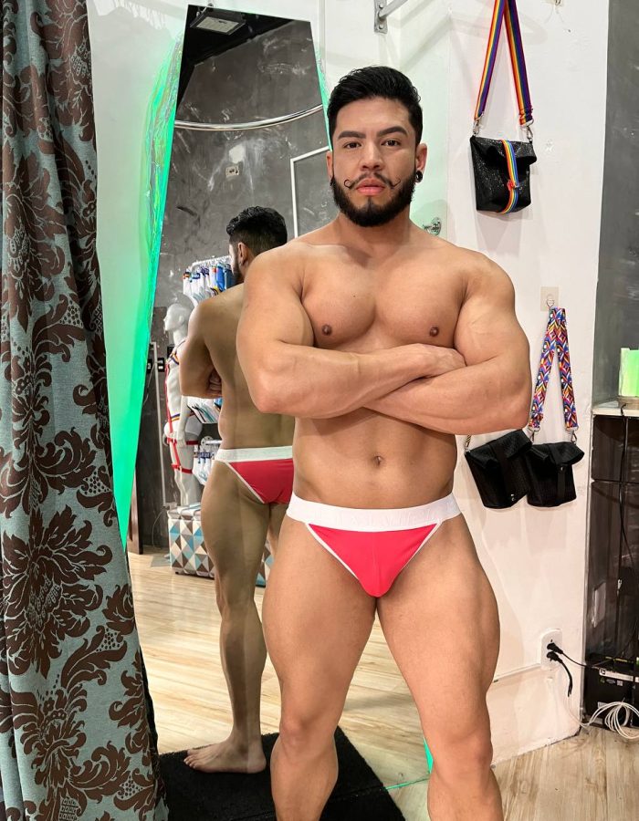 Tanga Rosa line Branco Fire