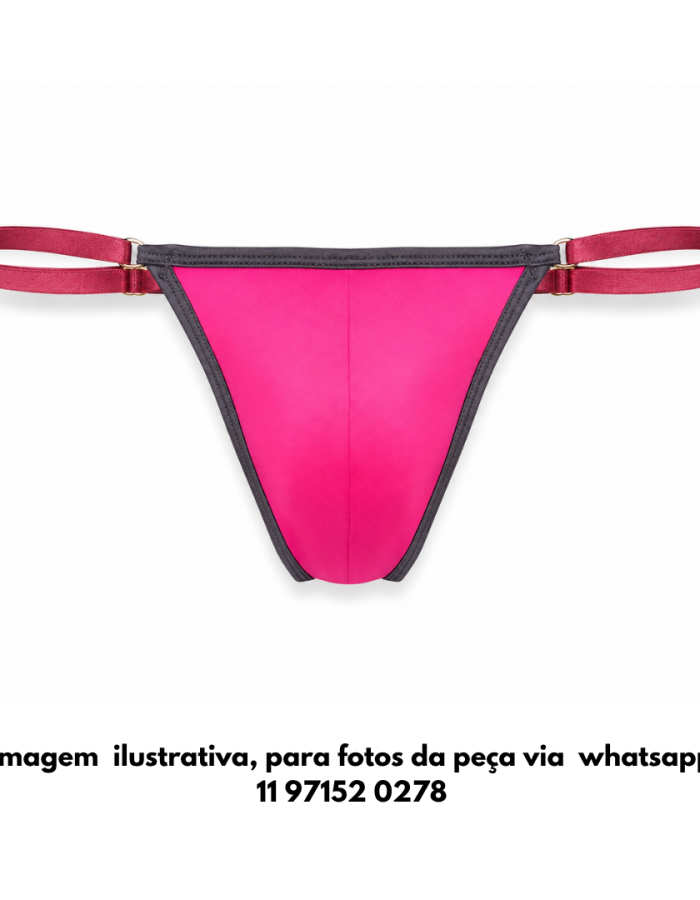 STRING PINK LINE BORDÔ