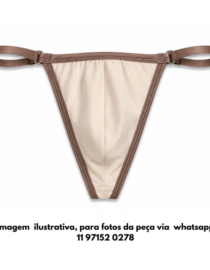 STRING AREIA LINE MARROM