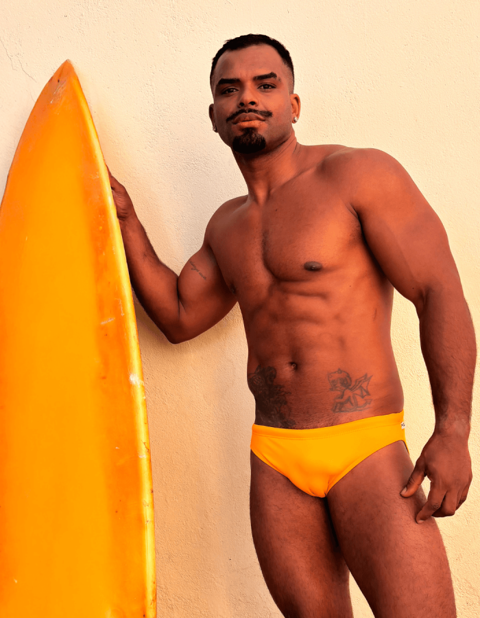 Sunga Amarelo Solar Slim