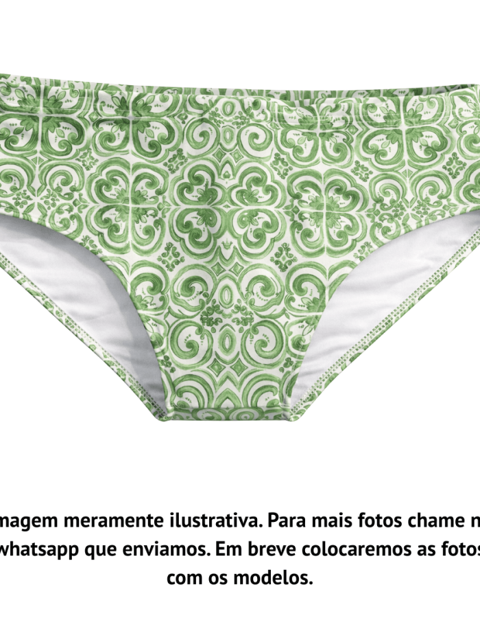 Sunga Dolcet Verde Tradicional