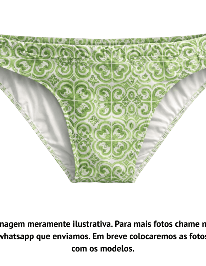 Sunga Dolcet Verde Slim