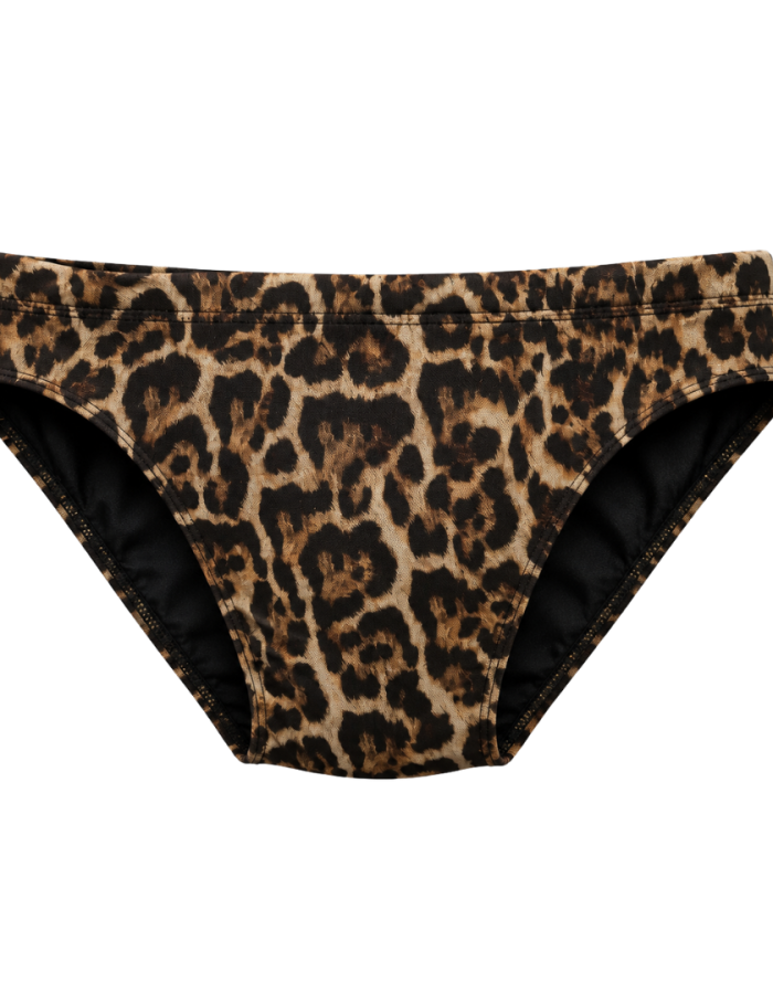 Sunga Slim Animal Print Aslan