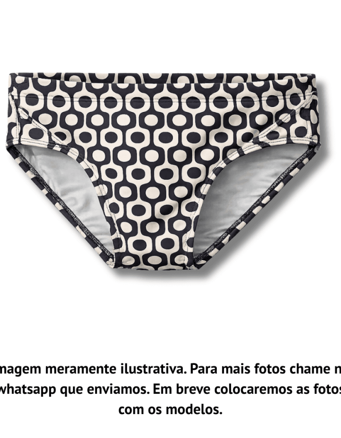 Sunga Preta e BrancaI Ipanema Rio 2026