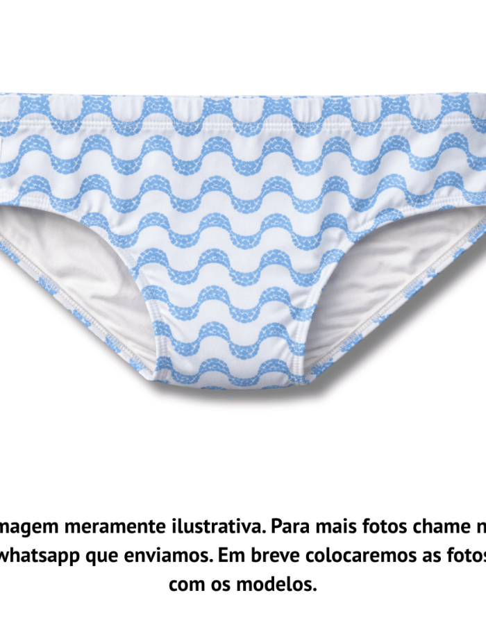 Sunga Azul Copacabana Aslan