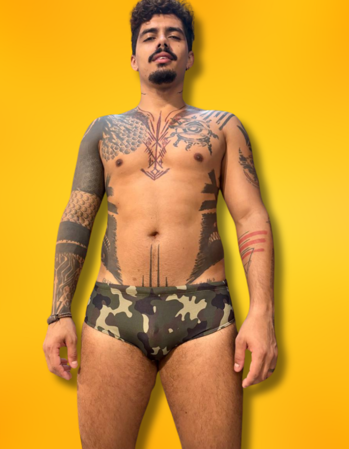 Sunga Tradicional Camuflada