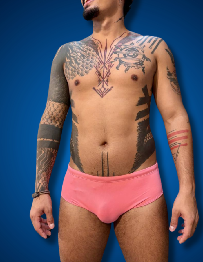 Sunga Tradicional Rosa Chiclete