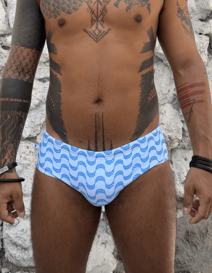 Sunga Azul Copacabana Aslan