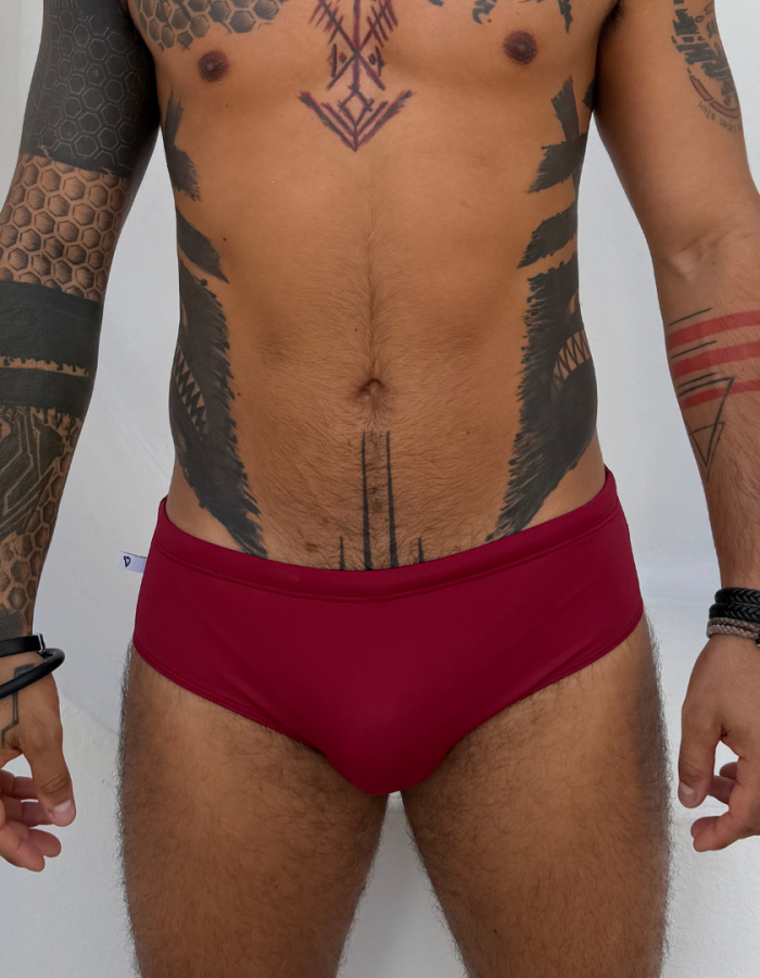 Sunga Bordo Tradicional