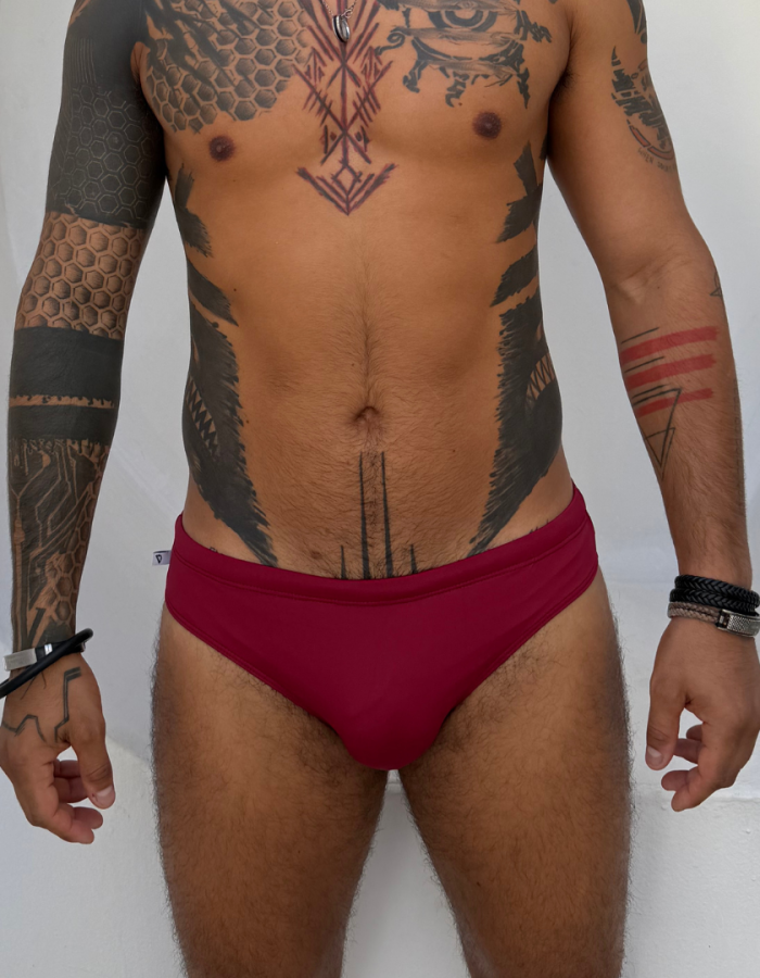 Sunga Bordo Slim