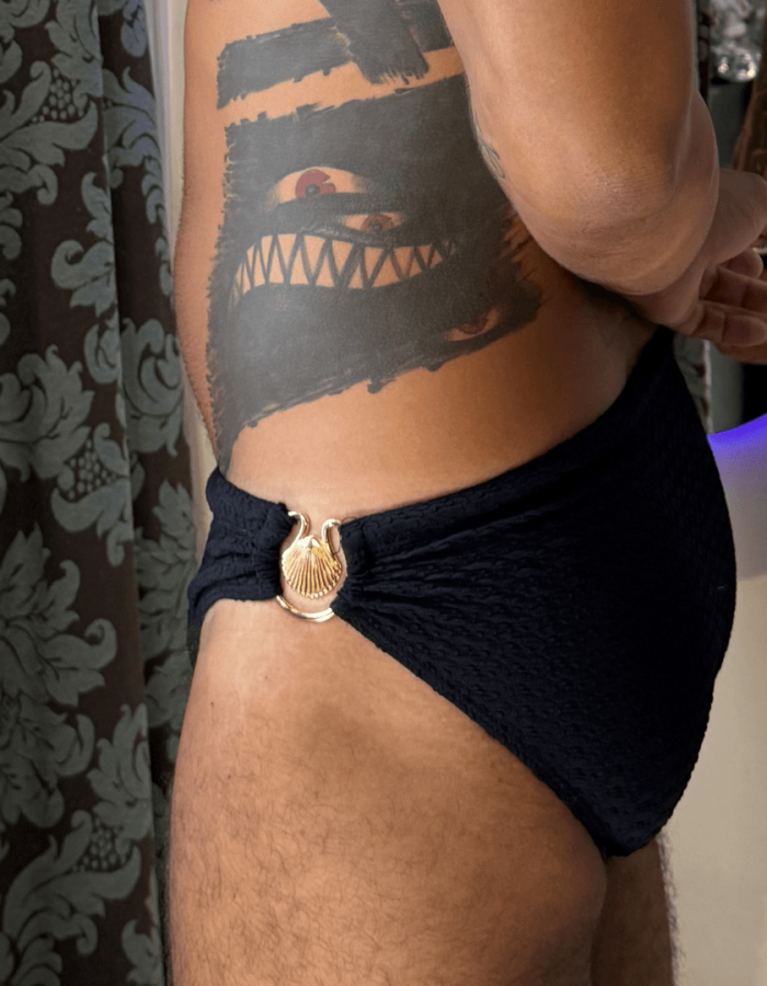 Sunga Metal Concha Slim