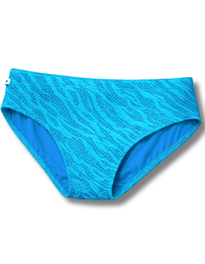 Sunga Azul em Renda Tradicional