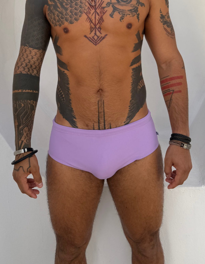 Sunga Lilas Tradicional