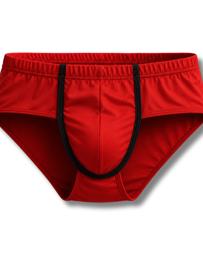 Sunga Marinheiro Vermelho line Preto