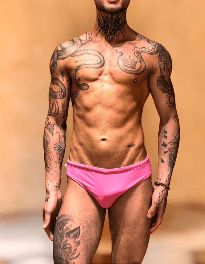 Sunga Rosa Slim Aslan