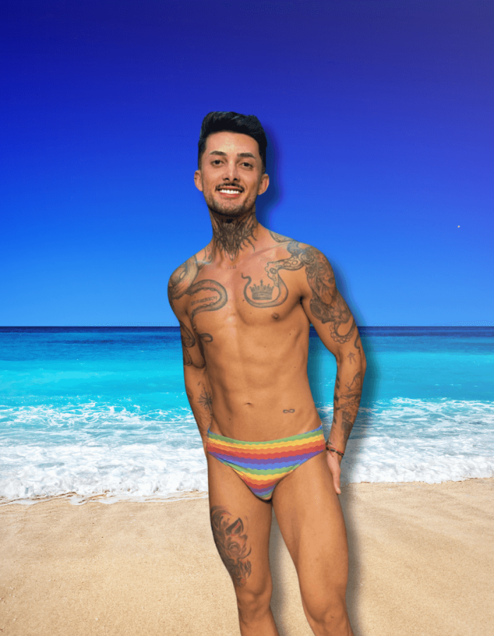 Sunga Ondas Pride LGBTQIAPN+ Slim