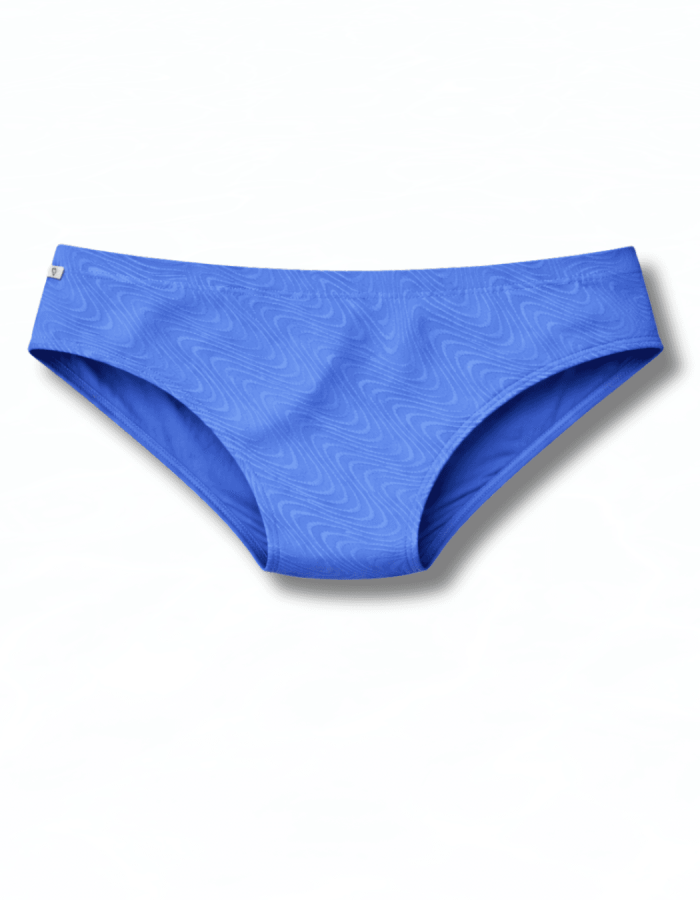 Sunga Azul Grecia Texturizado Slim