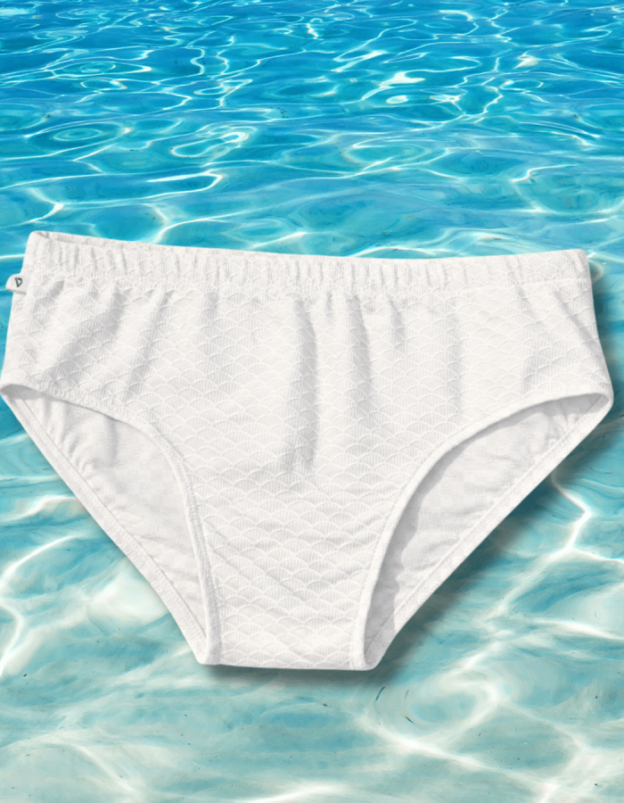 Sunga Branca 3D Texturizada Tradicional