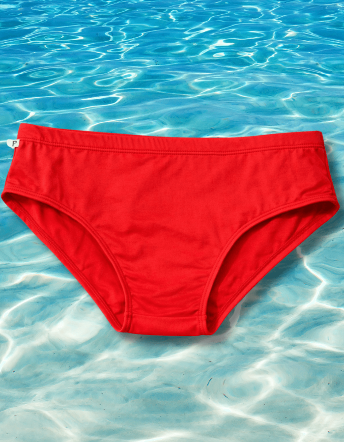 Sunga Vermelha Texturizada Tradicional