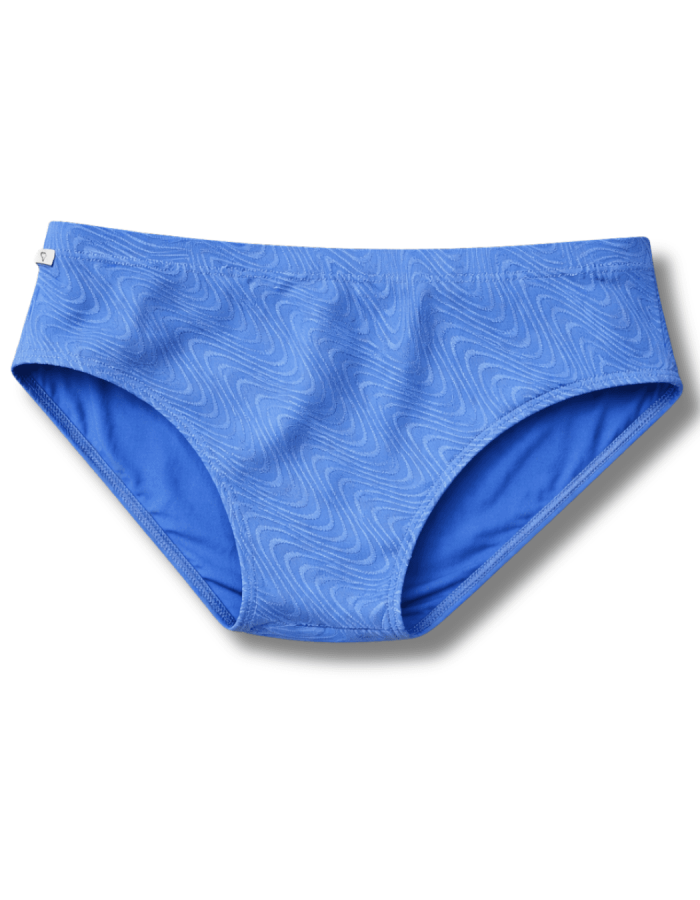 Sunga Azul Grecia Texturizado Tradicional