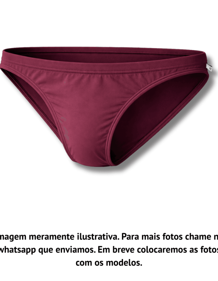 Sunga Roxo Uva Slim