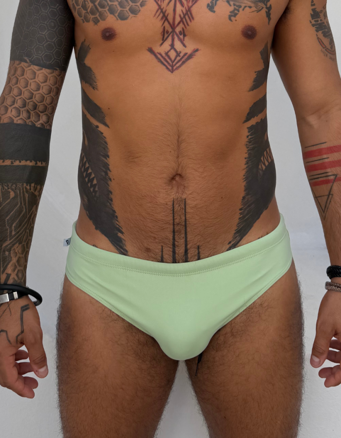 Sunga Verde Pistache Slim